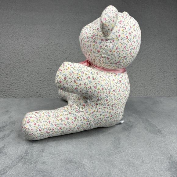 Ralph Lauren Baby Polo Floral Pastel Plush Stuffed Teddy Bear 9” - Picture 4 of 9